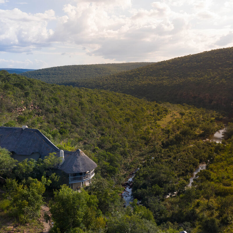 Clifftop Exlcuise Safari Hideaway view